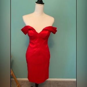 Red Dress. Size 8